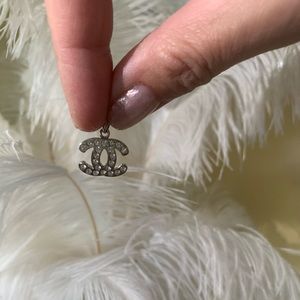 Chanel crystal pendant